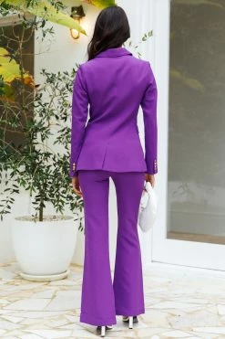 RUNAWAY Amity Blazer Purple Sets & Co-ords