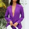 RUNAWAY Amity Blazer Purple Sets & Co-ords