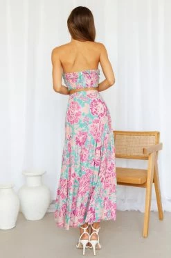 Hello Molly So Particular Maxi Skirt Multi