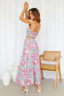 Hello Molly So Particular Maxi Skirt Multi