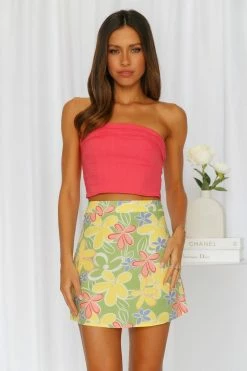 Hello Molly Groovy Lady Skirt Green Skirts