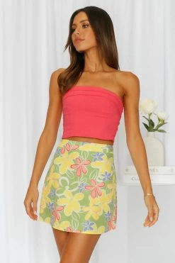 Hello Molly Groovy Lady Skirt Green Skirts