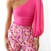 HELLO MOLLY Blushing Daisies Shorts Pink