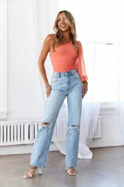 ABRAND A 94 High Waisted Slim Jeans Deanna Organic