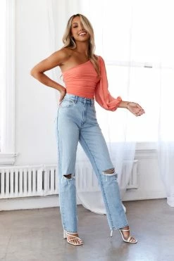 ABRAND A 94 High Waisted Slim Jeans Deanna Organic