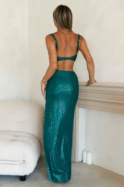 Buy β Skirts DEAR EMILIA Forget Me Not Sequin π Skirt Emerald π 11 Skirts DEAR EMILIA Forget Me Not Sequin Skirt Emerald