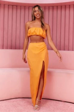 HELLO MOLLY Loving Memory Maxi Skirt Mango Skirts