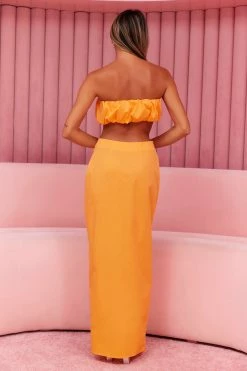 HELLO MOLLY Loving Memory Maxi Skirt Mango Skirts