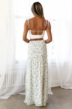 HELLO MOLLY Cecelia Maxi Skirt Floral