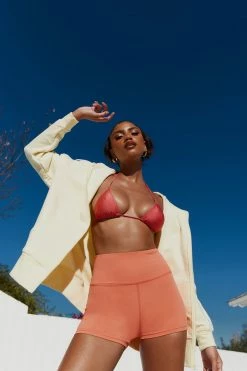 ELETTE FIT Prana Shorts Coral