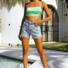 ABRAND High Waisted A Venice Shorts Joanna