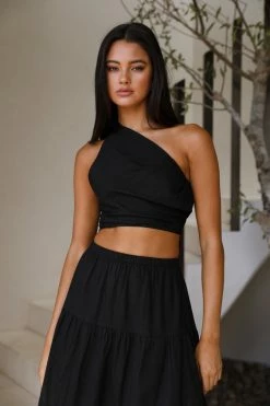 Hello Molly Skirts Stay On My Mind Set Black