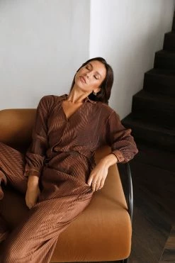 Hello Molly Your Amusement Pants Brown