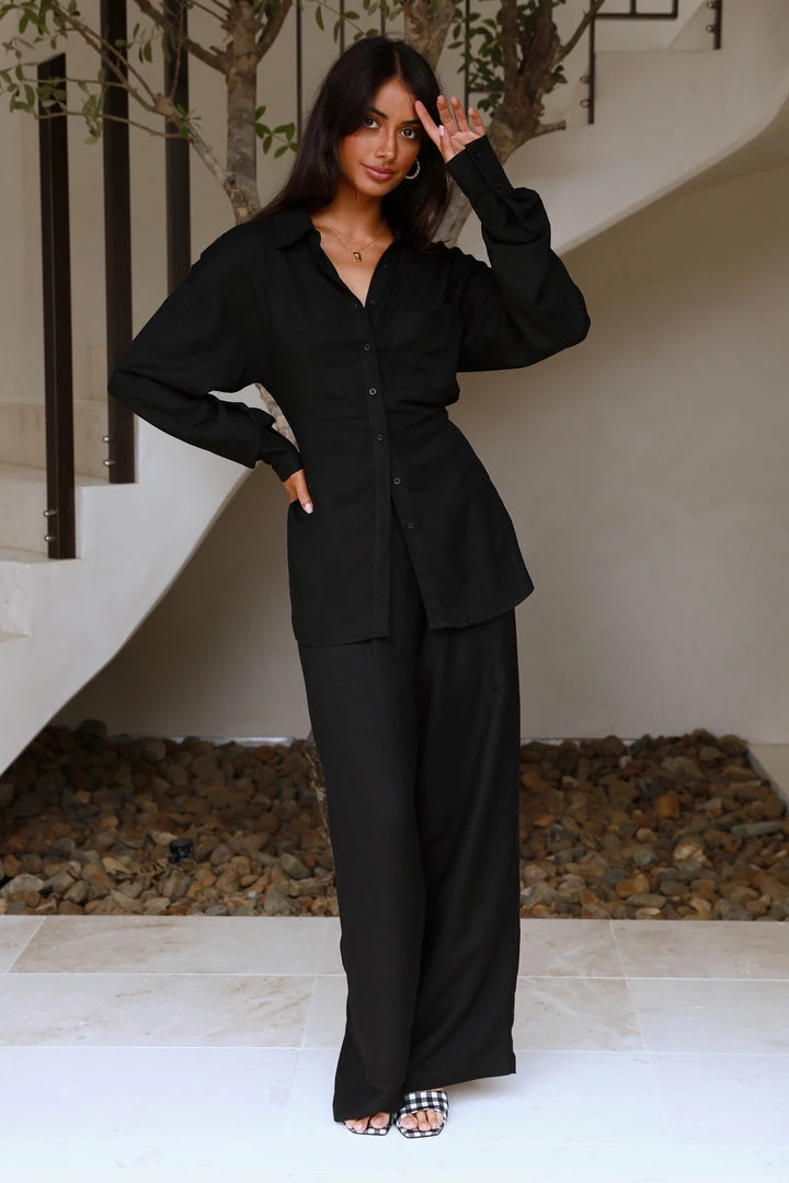 Best Pirce π LIONESS La Quinta Pants Black π₯ 5 LIONESS La Quinta Pants Black