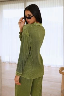 Hello Molly Your Amusement Pants Green