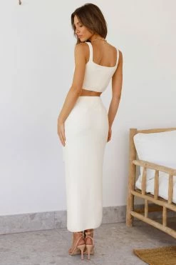 Hello Molly Frosty Midi Skirt Skirts