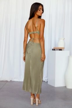 Best Sale π₯° Hello Molly Not A Stereotype Maxi π Skirt Green 𧨠12 Hello Molly Not A Stereotype Maxi Skirt Green