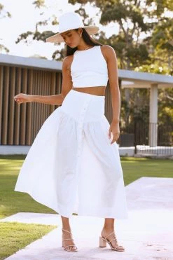 Hello Molly Ivory Sunset Set White Skirts