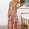 Seven Wonders The Label SEVEN WONDERS Madeira Maxi Skirt Orange Floral