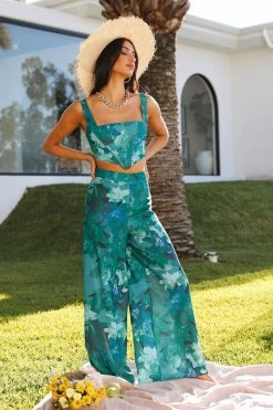 Hello Molly So Automatic Pants Green