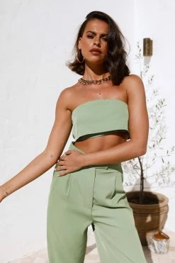 Hello Molly Blind Love Pants Green