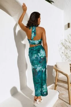 Hello Molly Need One Dance Crop Green