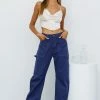 LIONESS Miami Vice Pant Dark Denim Pants