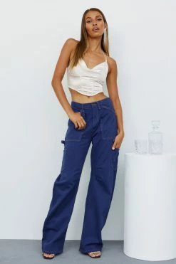 LIONESS Miami Vice Pant Dark Denim Pants