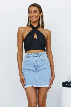 Skirts ABRAND High Waisted A Skirt Esmeralda