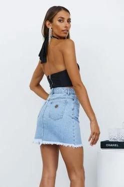 Skirts ABRAND High Waisted A Skirt Esmeralda