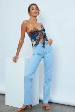 ABRAND A 94 High Straight Jeans Walkaway