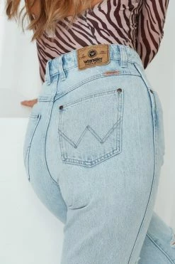 WRANGLER Drew Jeans Blue Chain