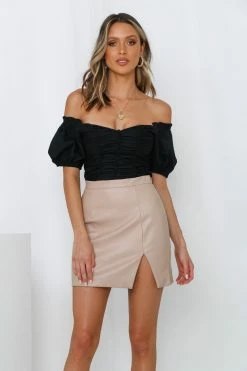 Best Sale π Hello Molly Drama Free π Skirt Beige π Skirts π 14 Hello Molly Drama Free Skirt Beige Skirts