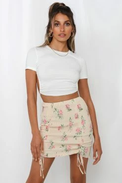 Hello Molly Rooftop Party Skirt Yellow Skirts