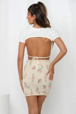 Hello Molly Rooftop Party Skirt Yellow Skirts