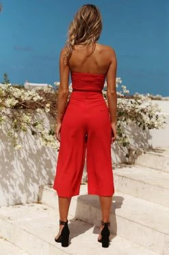 Hello Molly Grown Woman Pants Red